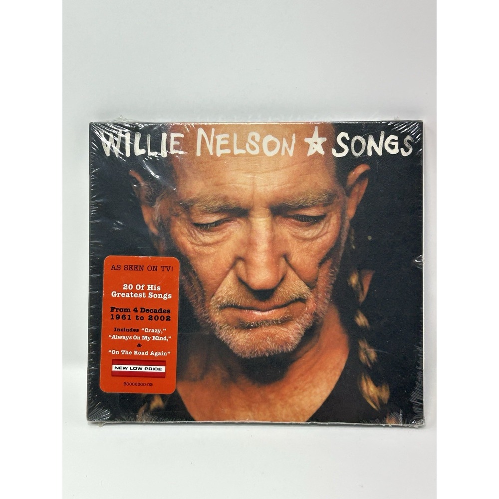 Willie Nelson : The Songs CD (2005) HITS Whiskey River, Crazy, On the Road Again